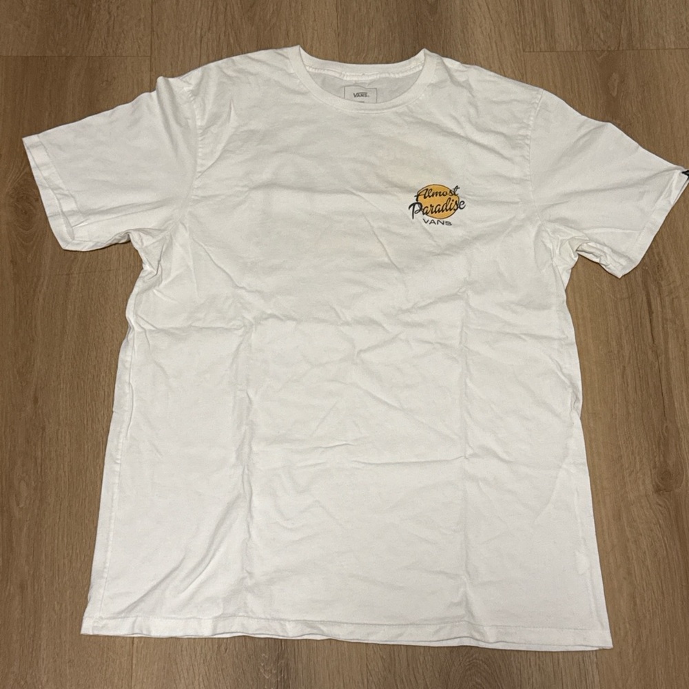Vans White Paradise Graphic Tee